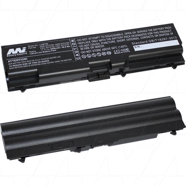 11.1V 48.84Wh - 4400mAh LiIon Laptop Battery