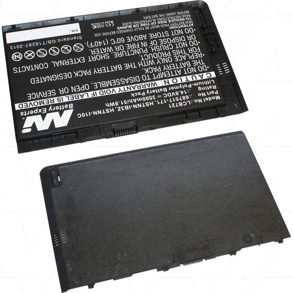 14.8V 51.80Wh - 3500mAh LiPo Laptop Battery