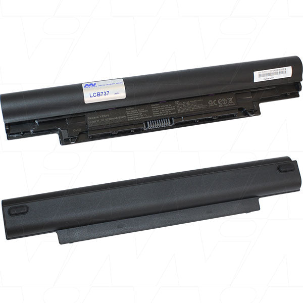 11.1V 58Wh / 5200mAh LiIon Laptop Battery suit. For Dell