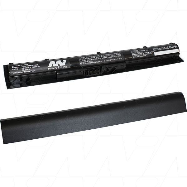 14.8V 32.56Wh / 2200mAh LiIon Laptop Battery suit. For HP