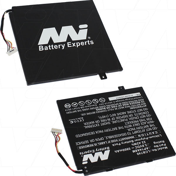 3.8V 22.42Wh / 5900mAh LiPo Laptop Battery suit. For Acer