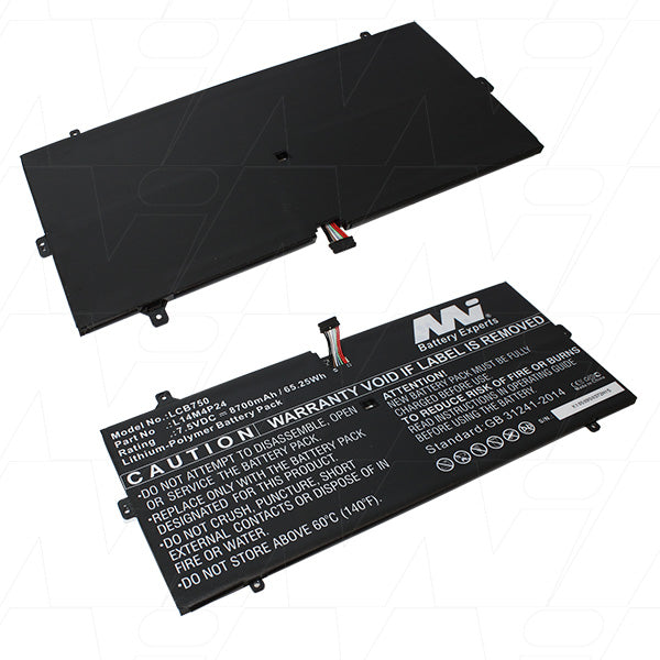 7.5V 65.25Wh / 8700mAh LiPo Laptop Battery suit. For Lenovo