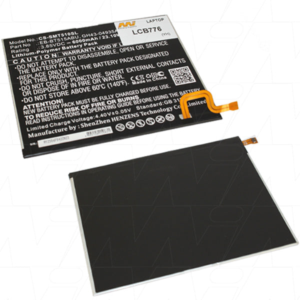 Battery suitable for Samsung Galaxy Tab A 10.1