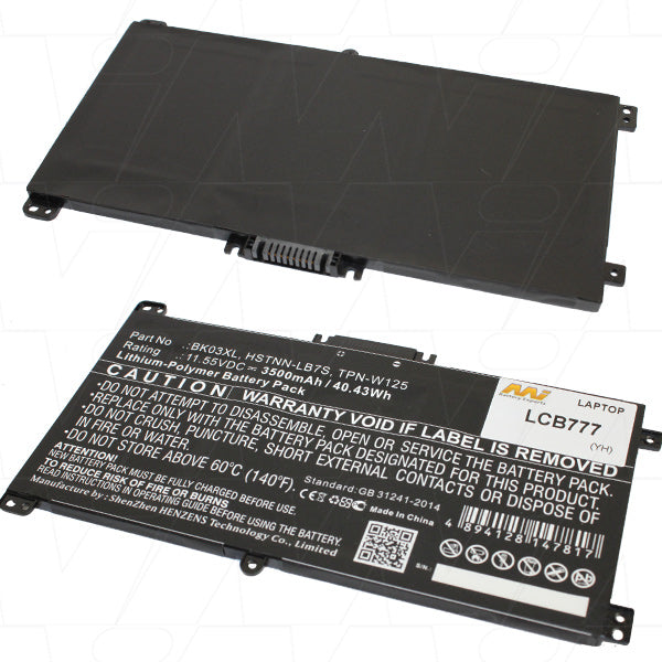 Laptop Battery suitable for HP Paviliion X360 14
