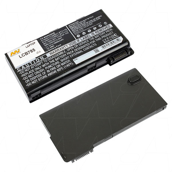 11.1V 73.26Wh / 6600mAh LiIon Laptop Battery suitable for MSI