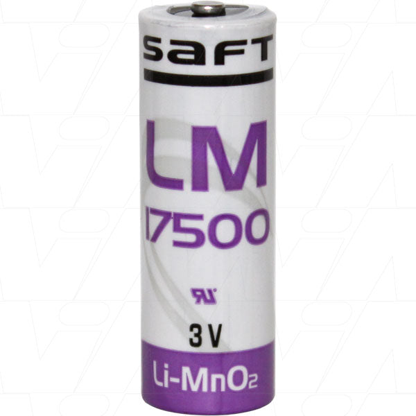 LM17500 Saft A Size 3V High Power Lithium Cylindrical Cell