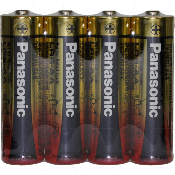 Panasonic LR6XW Industrial Grade AA size Alkaline Battery