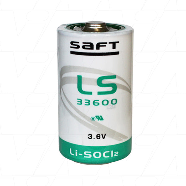 LS33600 D Size Saft Lithium Cylindrical Cell