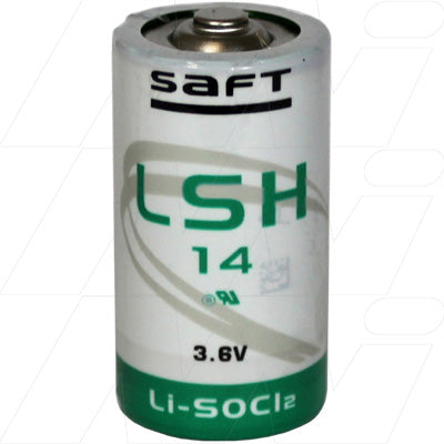 LSH14 Saft High Rate C Size Specialised Lithium Cylindrical Cell - Spiral Wound