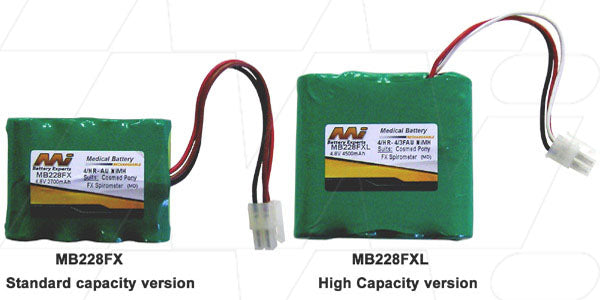 Medical battery suit. for Cosmed Spirometer Pony FX