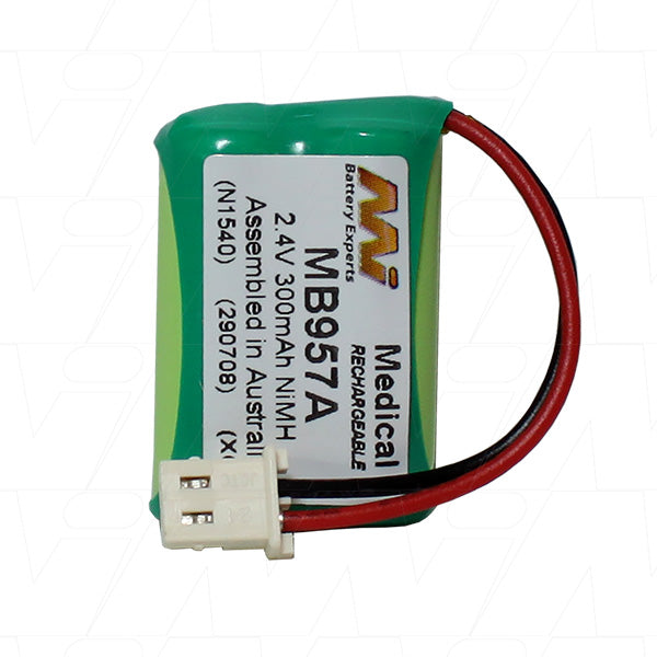 2.4V 400mAh NiMH Baby Monitor battery