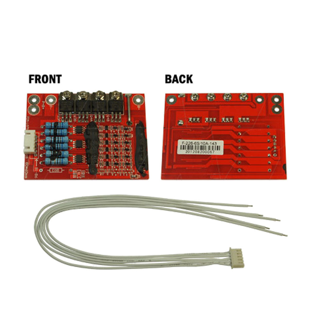 LiFePO4 Protection Circuit Module 6SXP10A for LiFePO4 cells