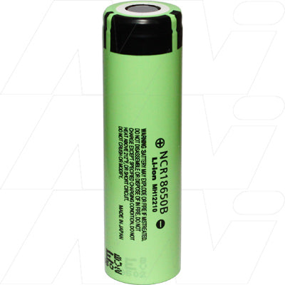 NCR18650B Panasonic Lithium Ion 3350mAh High Capacity Cylindrical Battery