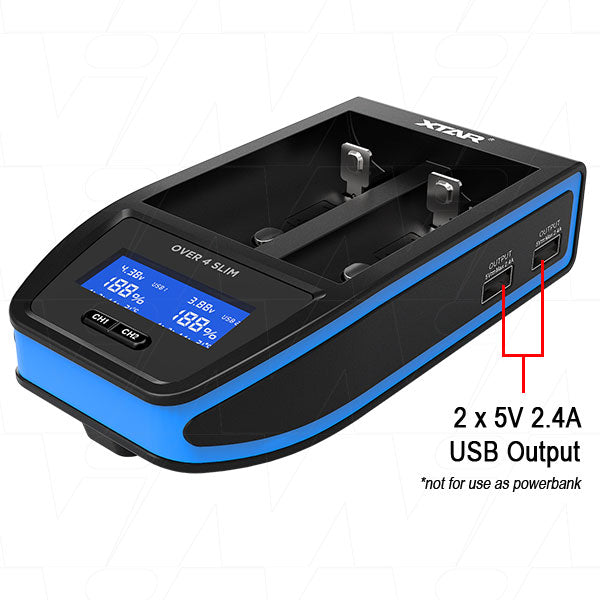 100-240VAC Input LiIon 2 Cell Fast Charger
