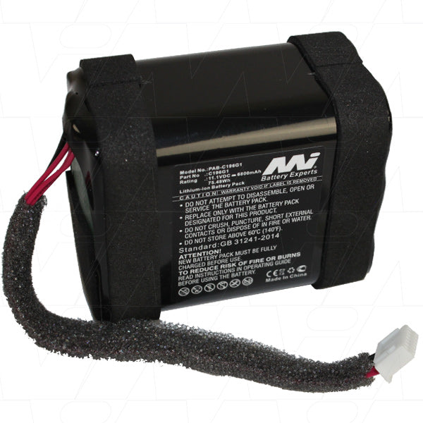 Battery suitable for Marshall Tufton Portable Bluetooth Speaker