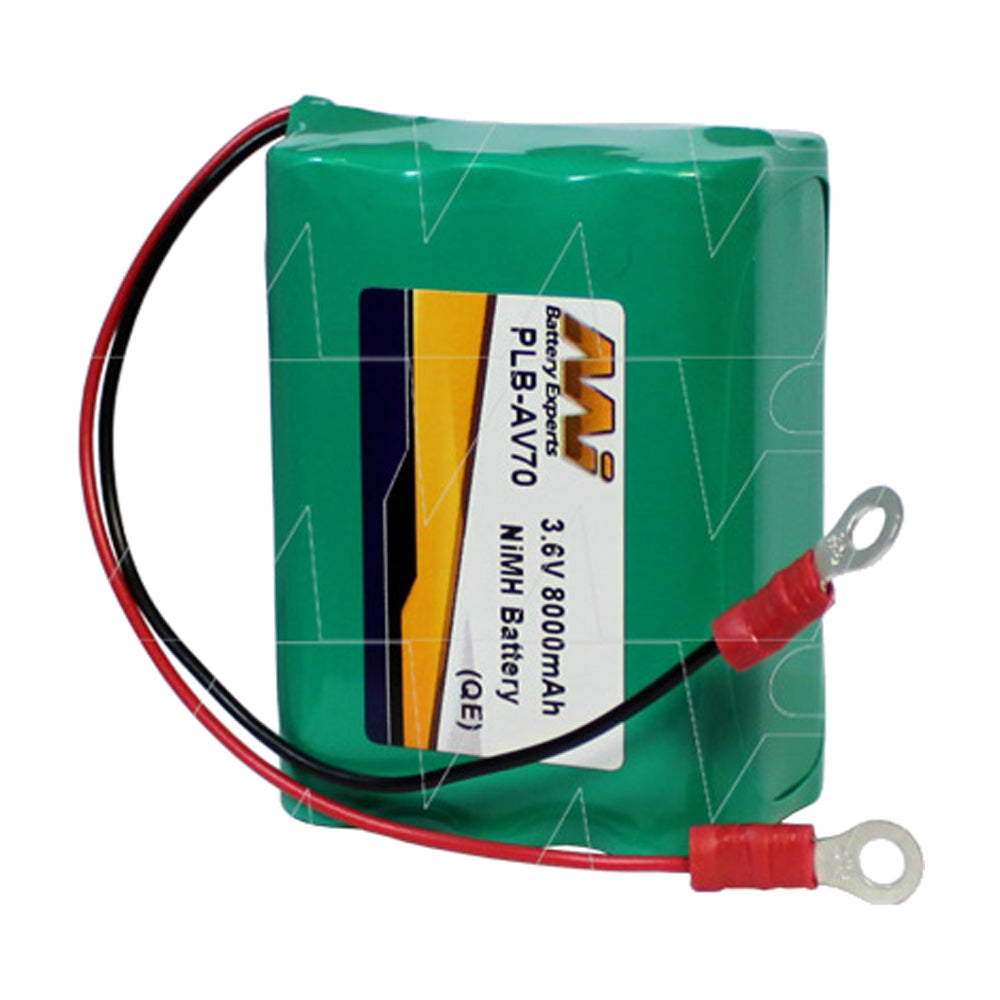 Battery for AV70 solar obstruction aviation light