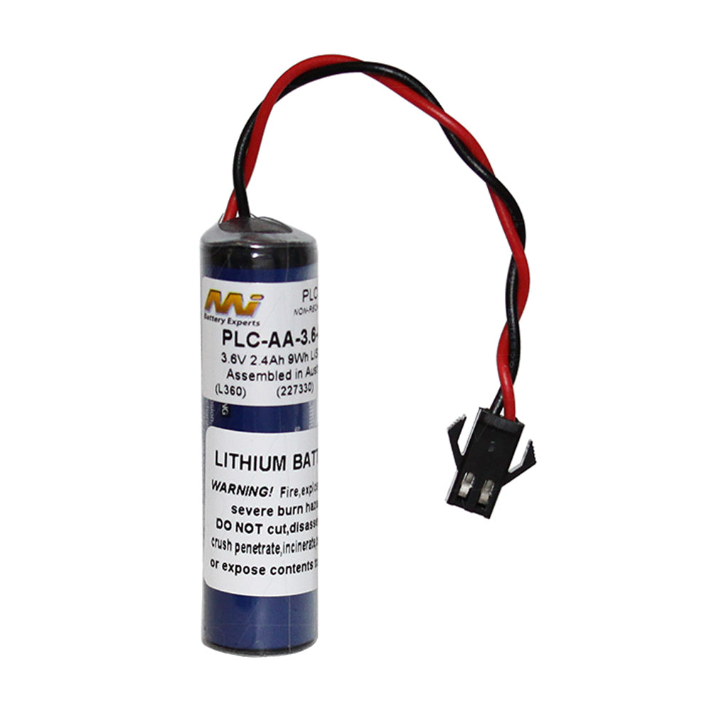 3.6V 2400mAh Lithium PLC-CNC battery