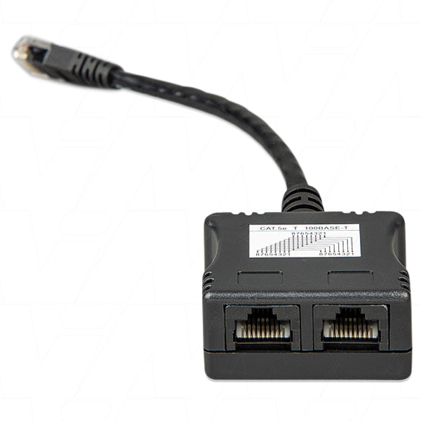 RJ45-Splitter 1xRJ45 male/15cm cable/2xRJ45 female ASS030065510