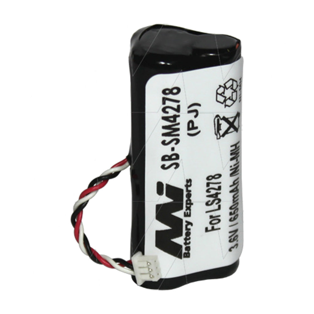 3.6V 650mAh NiMH Scanner battery