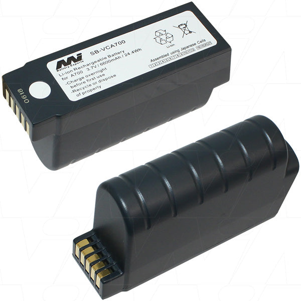 3.6V 6600mAh LiIon Scanner battery suit. for Vocollect A700/710/720/730