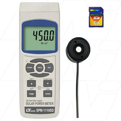 SPM1116SD Solar Power Meter with 3 Functions: Solar Power, Power Integration, Transmission