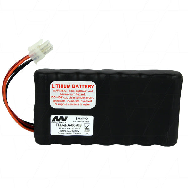 Battery suitable for Summitek, Kaelus, Smith Portable PIM analysers