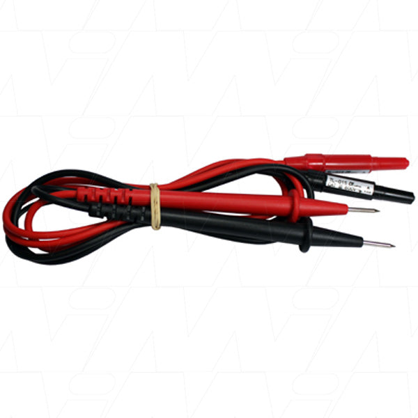 Test Leads With Safety Plug