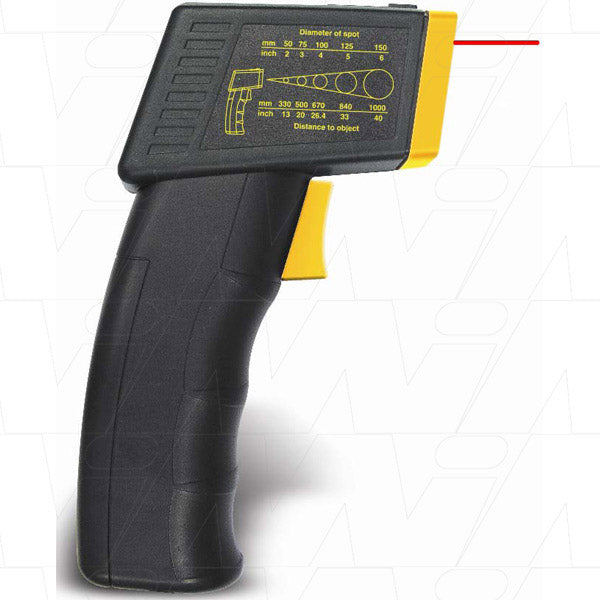 Digital Infrared non-contact thermometer. Mini pocket type.