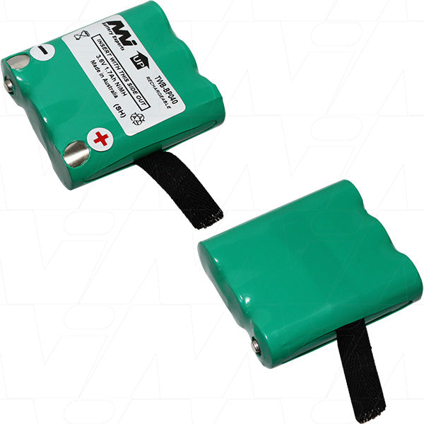 3.6V 1600mAh NiMH Two Way Radio battery