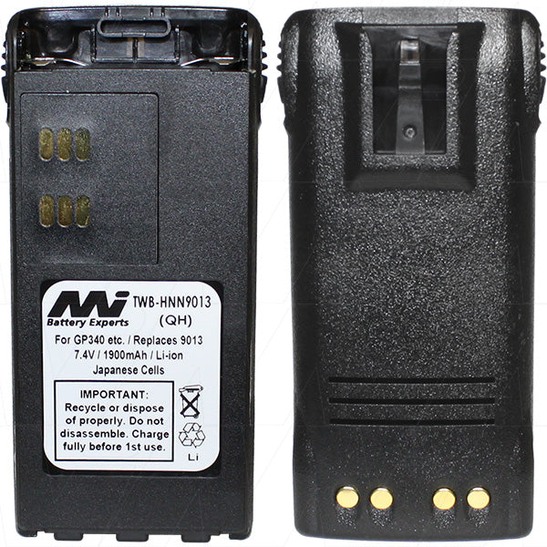 7.5V 1900mAh LiIon Two Way Radio battery suit. for Motorola