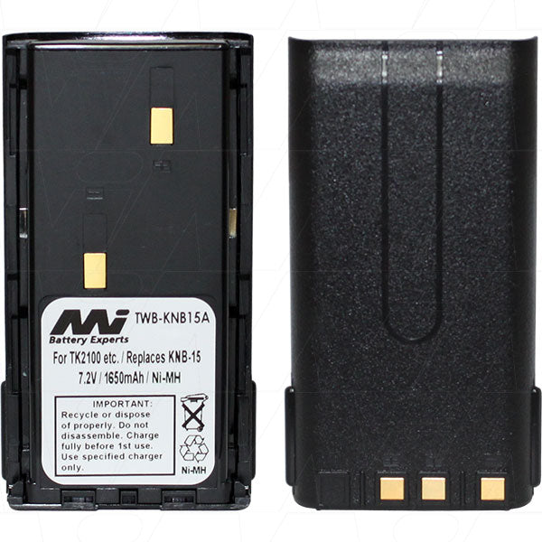 7.2V 1600mAh NiMH Two Way Radio battery suit. for Kenwood