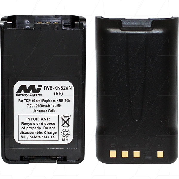 7.2V 2100mAh NiMH Two Way Radio battery suit. for Kenwood NX220-TK-2160