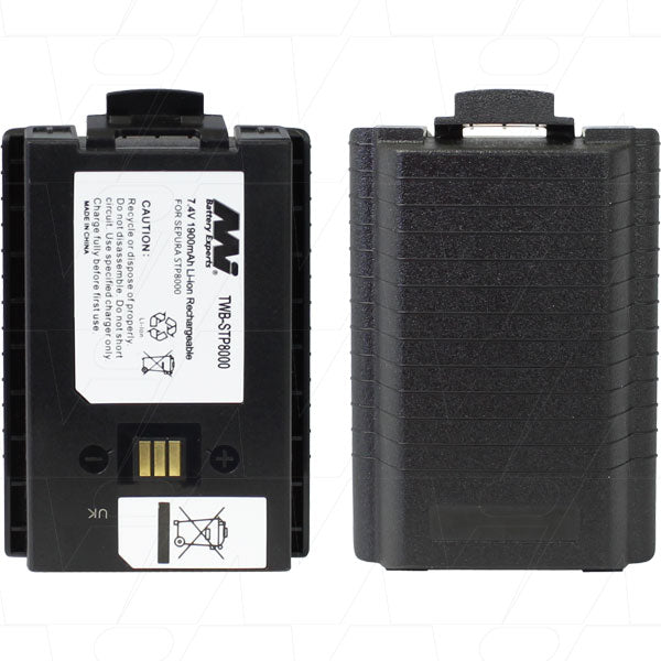 7.4V 1900mAh LiPolymer Two Way Radio battery