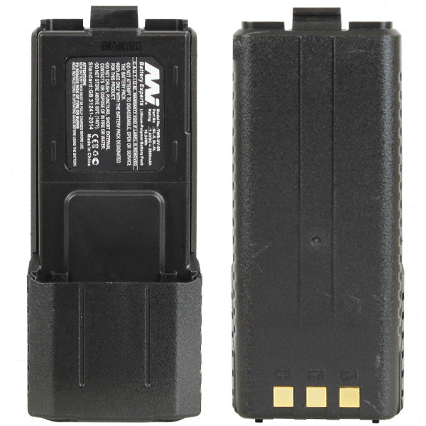 Two Way Radio Battery Suitable for Baofeng BF-F8 PLUS/BF-F9 V2 + HP