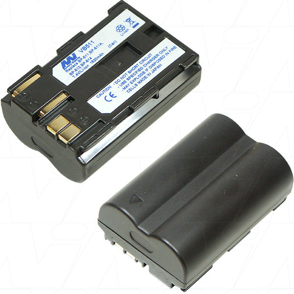 7.4V 1700mAh LiIon Video-Camcorder battery suit. for Canon