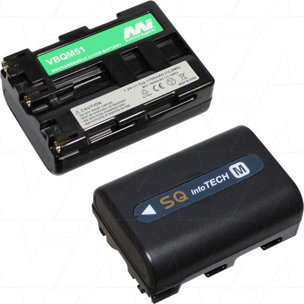 7.2V 1700mAh LiIon Video-Camcorder battery suit. for Sony