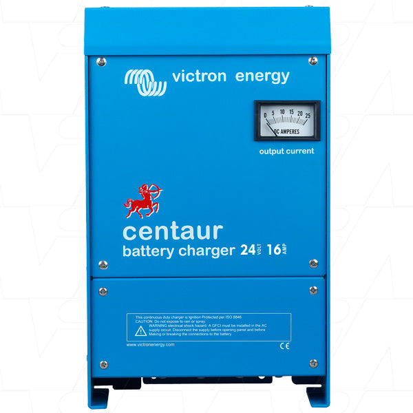 24V 16A Centaur Triple Output SLA Charger with M8 Connection