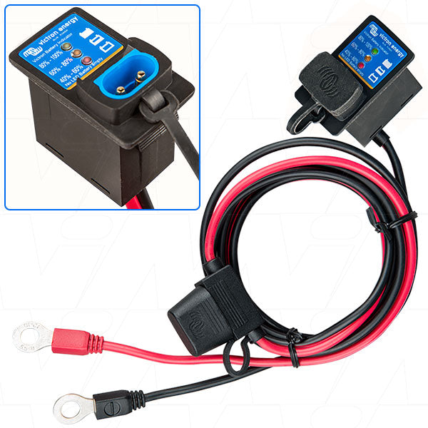 Battery Indicator Panel Lead to M8 eyelet connector with 30A