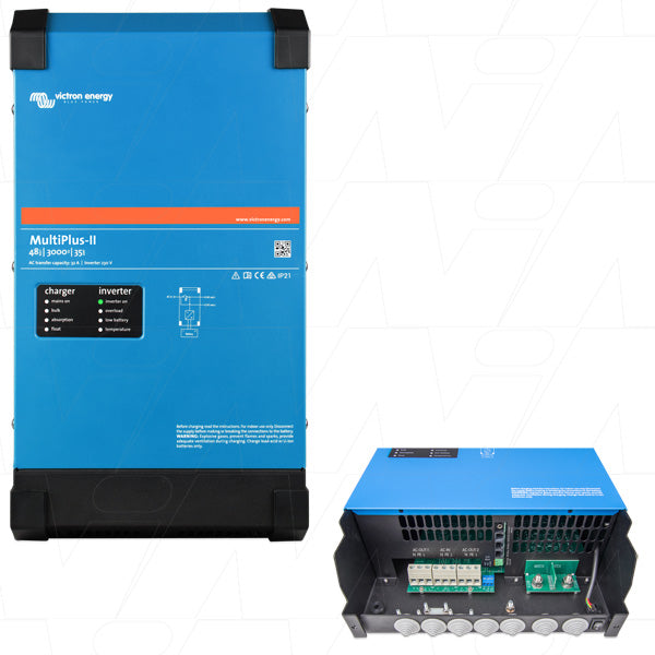 MultiPlus-II Inverter & SLA/LiFePO4 Charger 48V 3000VA 35A - 32A TRANSFER SWITCH