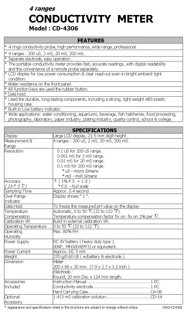 Conductivity Meter