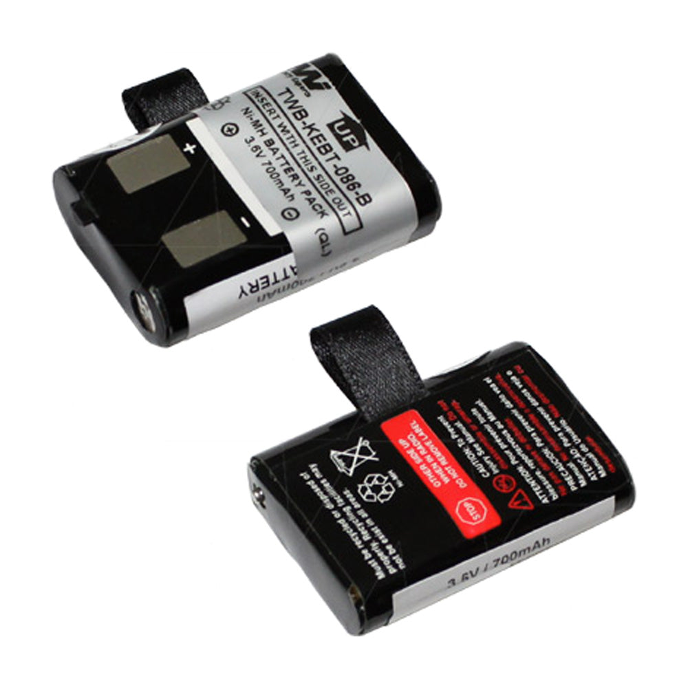 3.6V 700mAh NiMH Two Way Radio battery suit. for Motorola